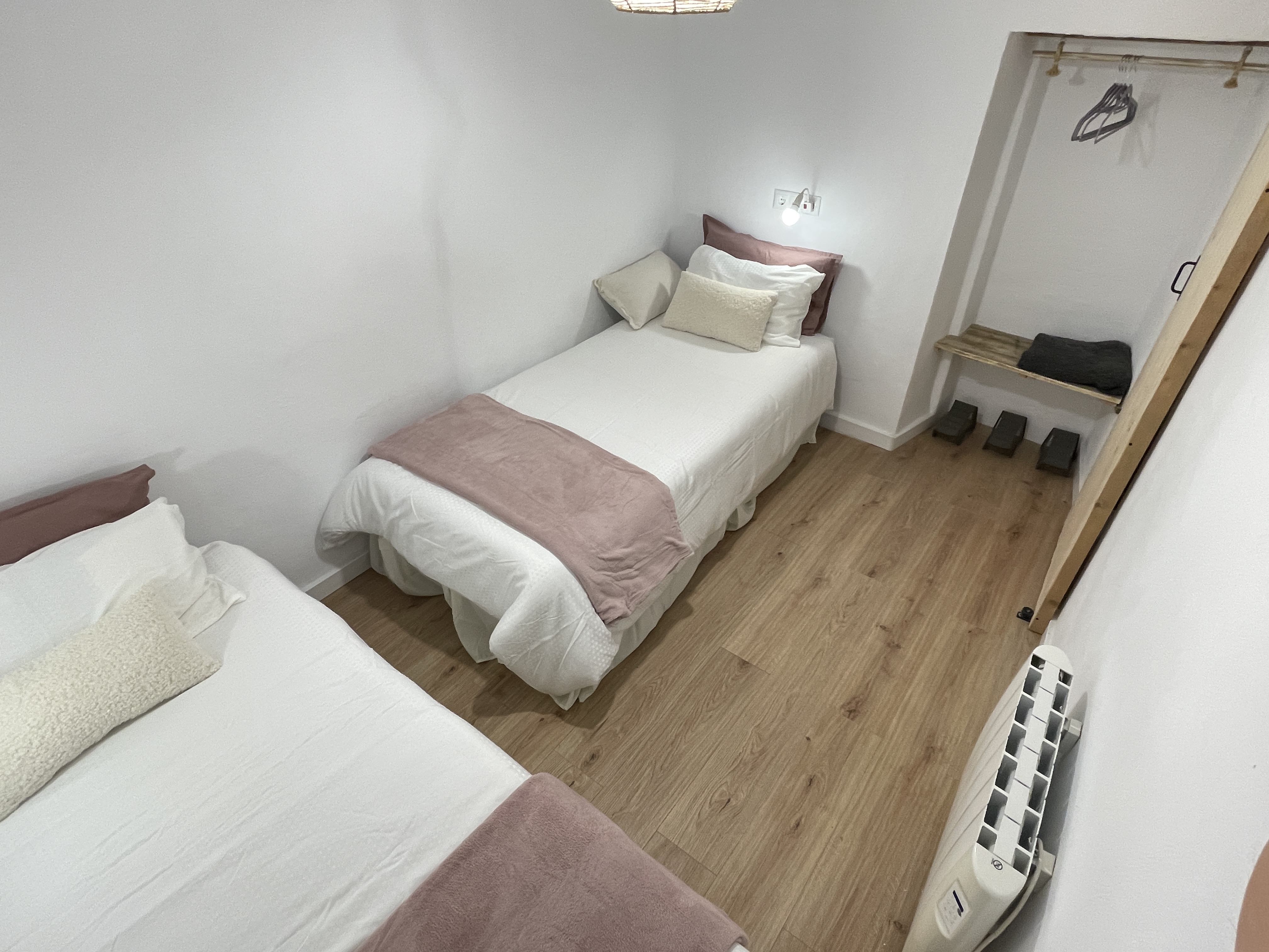 Detalle Dormitorio de Camas Gemelas